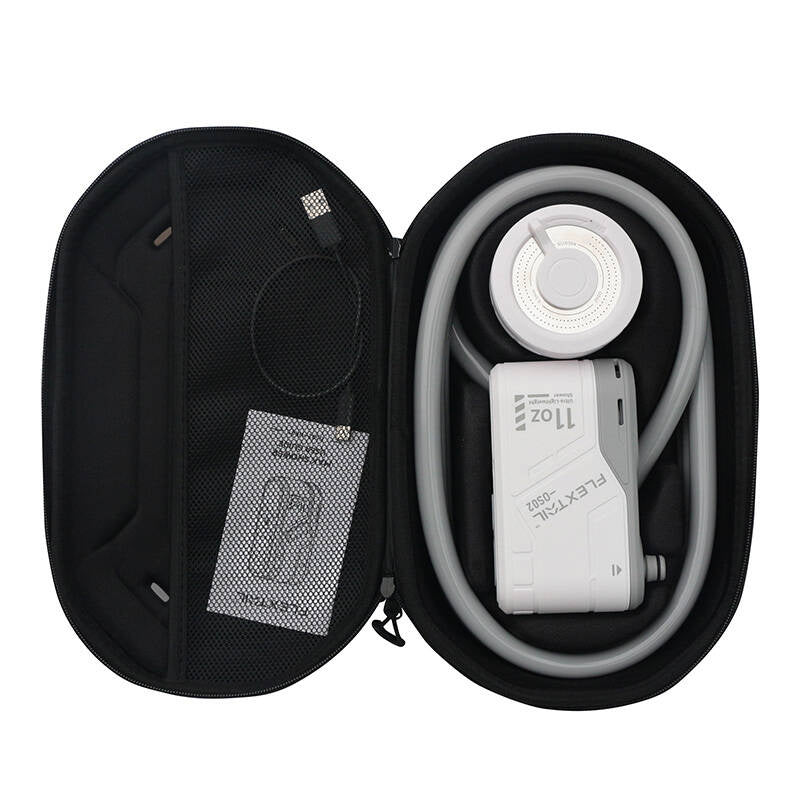 Flextail Max Shower bærbart brusebad med etui