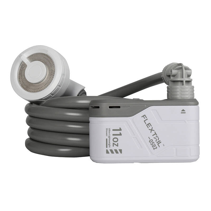 Flextail Max Shower bærbart brusebad med etui