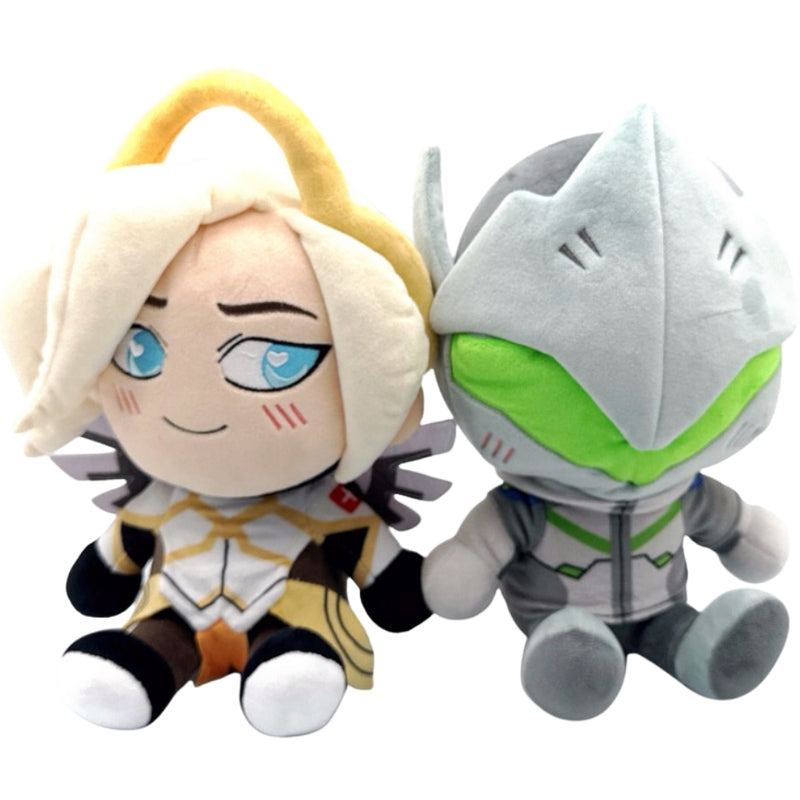 YouTooz Overwatch - Genji & Mercy plysdyr (9 tommer)