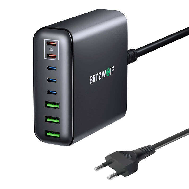 Blitzwolf BW-S26 vægoplader 250W (sort)