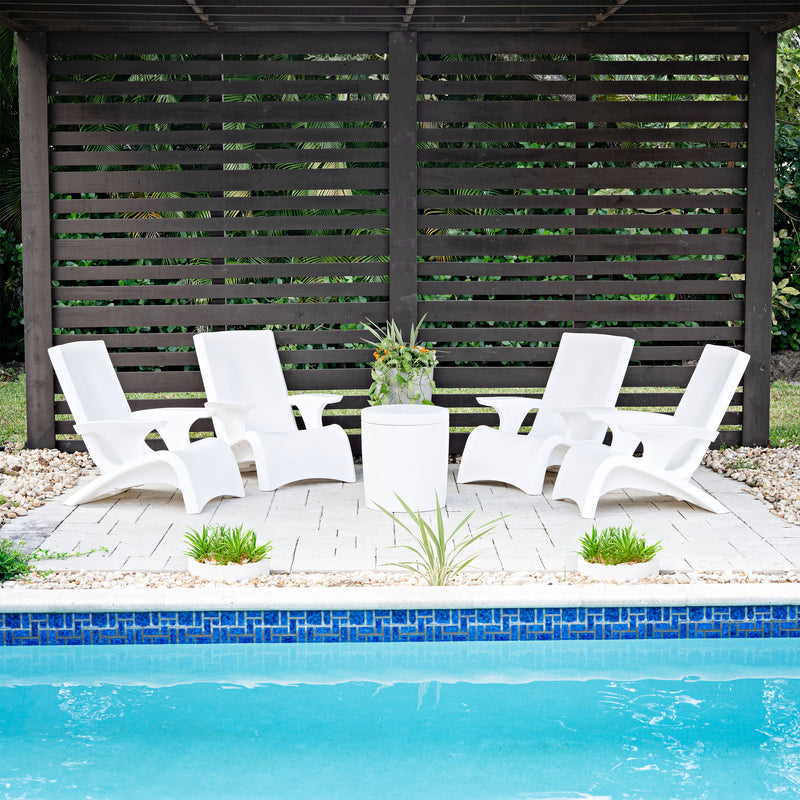 Step2 Vero Adirondack Pool Stol Hvid