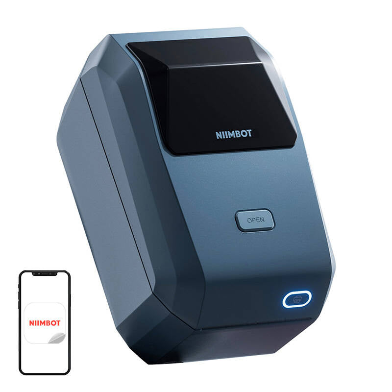 Niimbot K3W bærbar labelprinter (blå)
