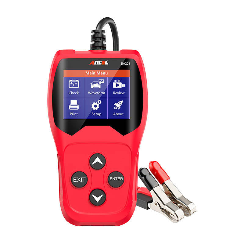 Ancel BA201 batteritester 8-16V DC