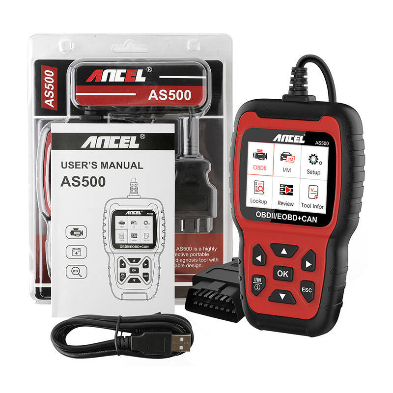 Ancel AS500/AC105 OBD2-diagnosescanner