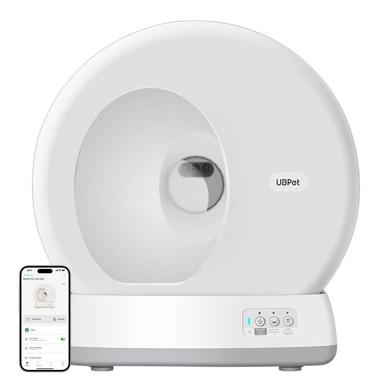 UBPet C10 intelligent selvrensende kattebakke