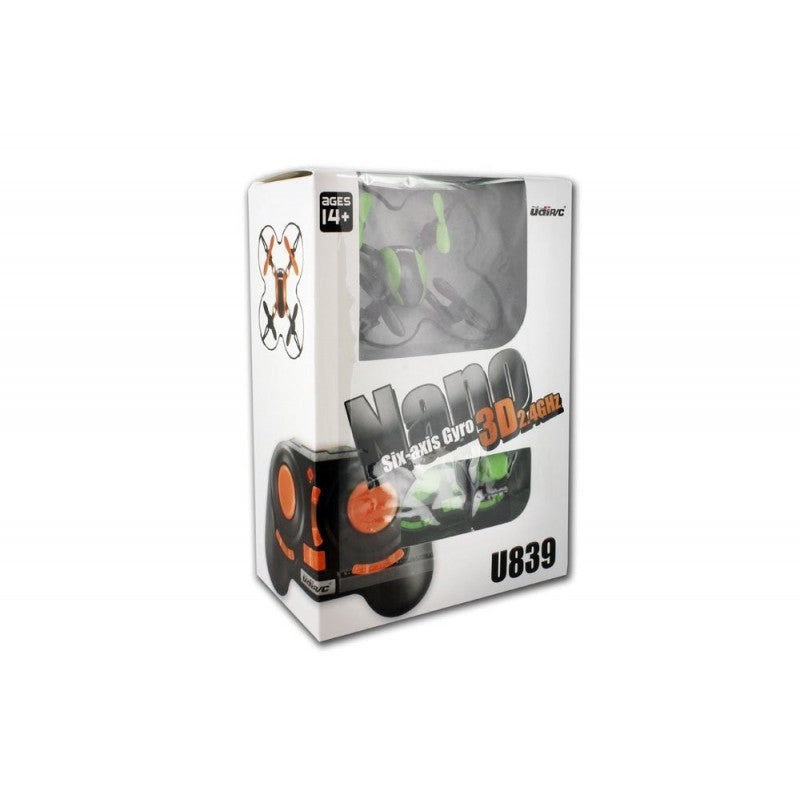 Fjernstyret drone - UDI U839 Nano RC Quadcopter