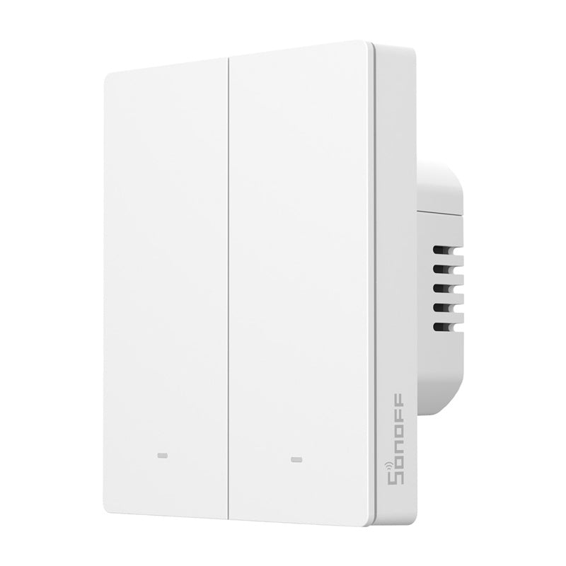SONOFF M5-2C-80W WiFi Matter smart vægkontakt (2-kanals, til ramme)