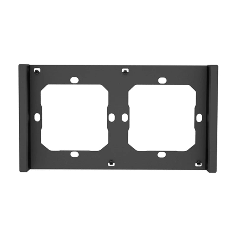 SONOFF M5-2C-80-F dobbelt ramme til M5 80-kontakt (grafit/sort)