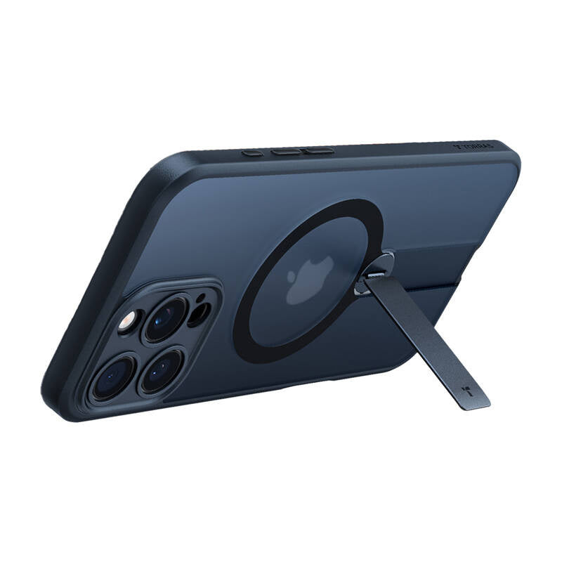 Torras Pstand Spin cover til iPhone 16 ProMax (sort)
