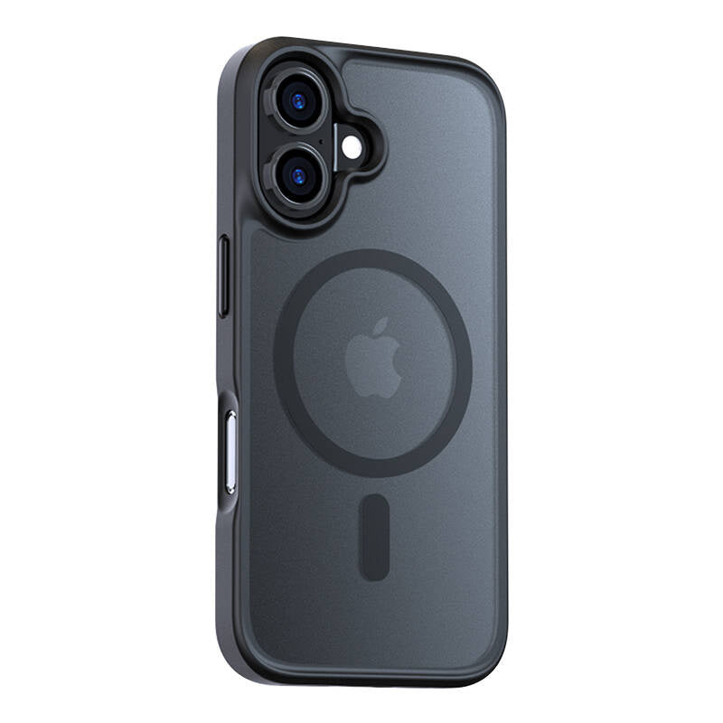 Torras Guardian Magnetic Series cover til iPhone 16 (sort)