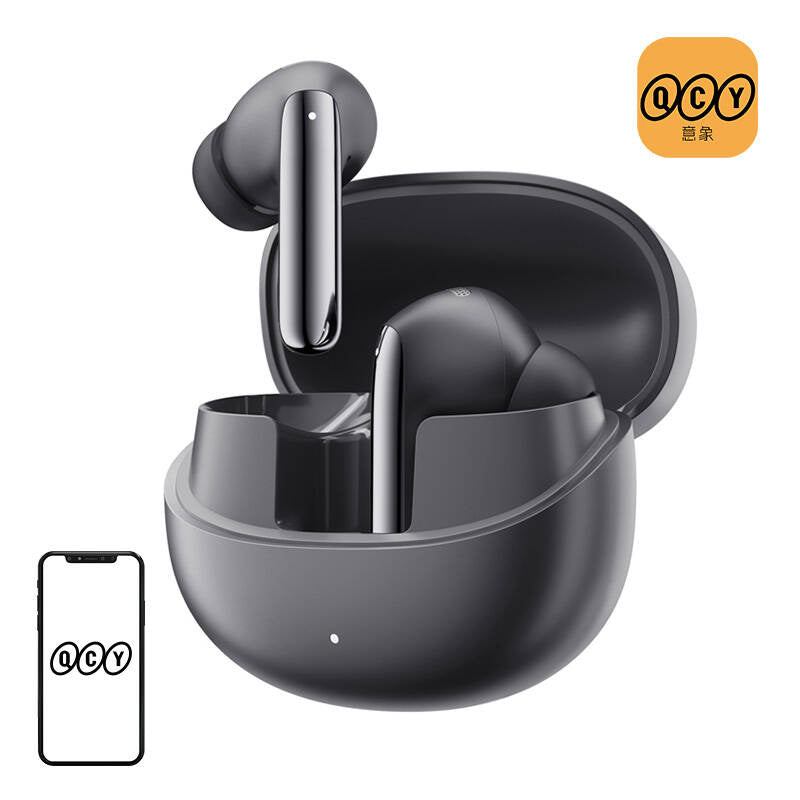 QCY MeloBuds Pro HT08 TWS-hovedtelefoner, ANC (sort)