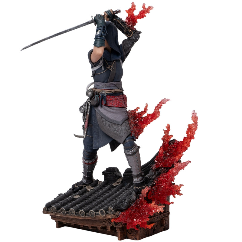 PureArts Assassin's Creed Shadows - Animus Naoe statue skala 1/8