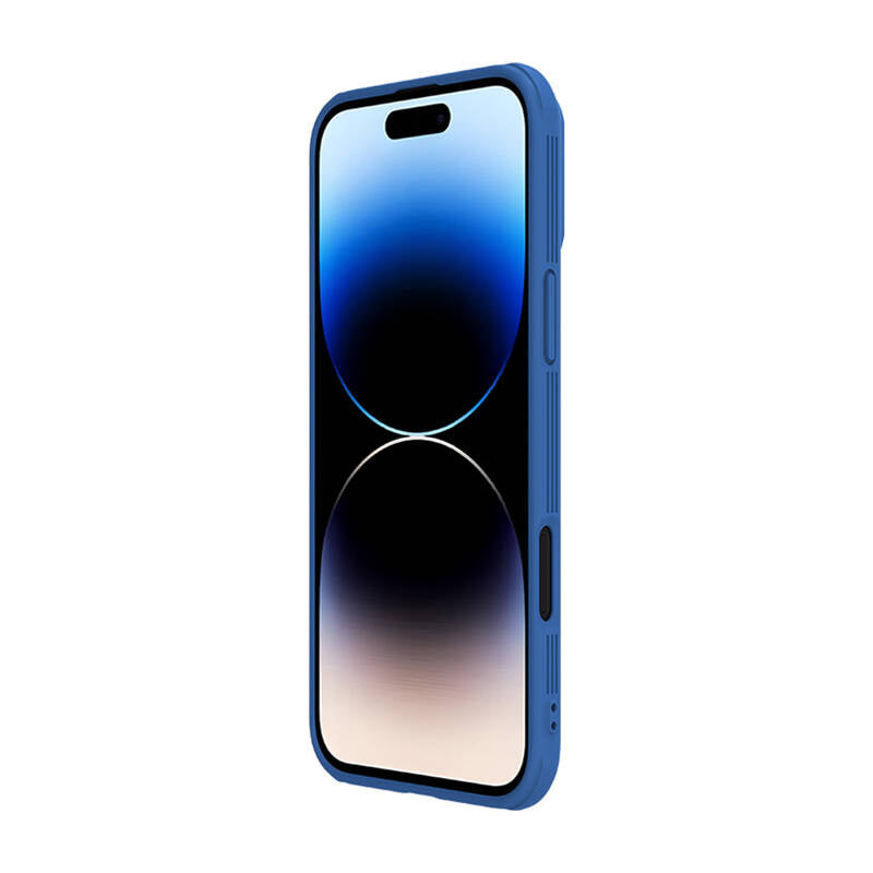 Nillkin CamShield Pro cover til iPhone 16 Pro Max (blå)