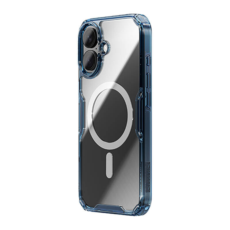Nillkin Nature TPU Pro Magnetic cover til iPhone 16 Plus (blå)