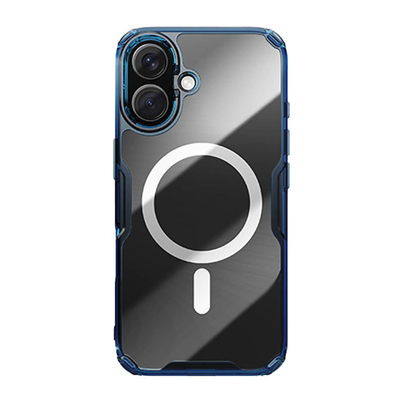 Nillkin Nature TPU Pro Magnetic cover til iPhone 16 Plus (blå)