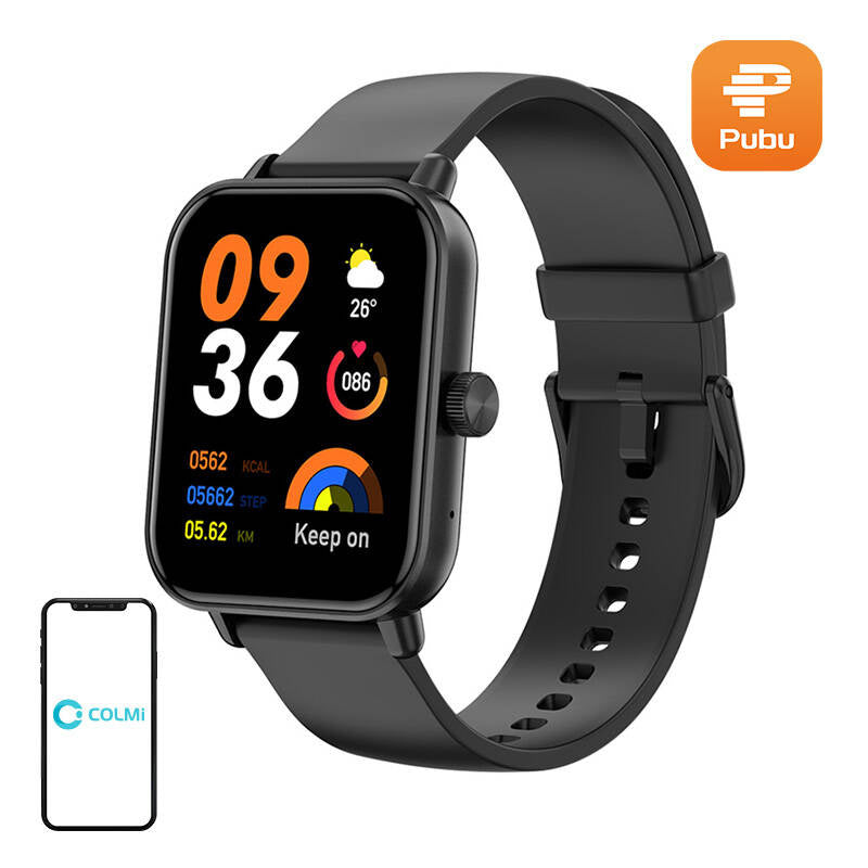 Colmi P81 smartwatch (sort)