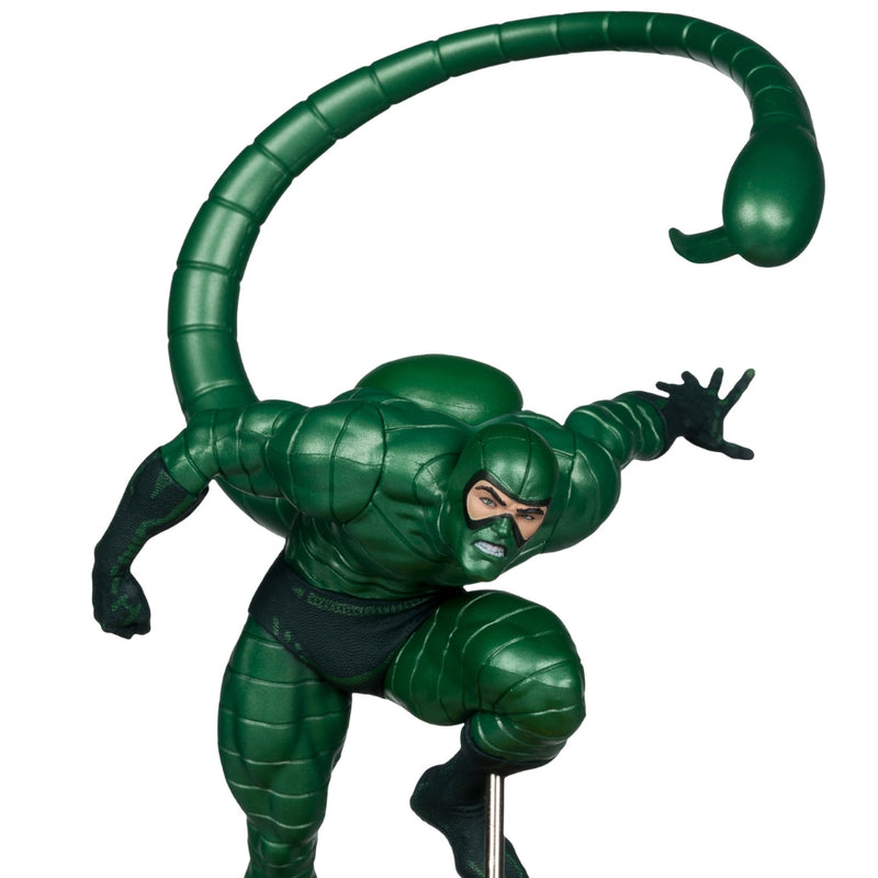 Marvel Scorpion samlerfigur i skala 1:10 (Metallic) (Amazing Spider-Man #318) Gold Label McFarlane Toys