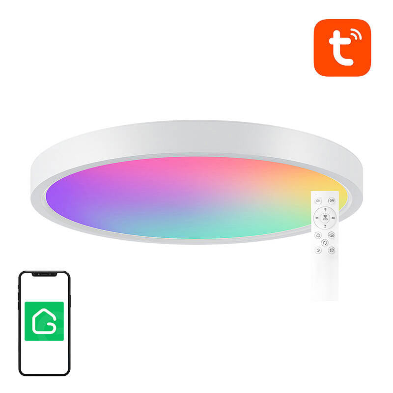 Gosund LB12 smart loftlampe 30 cm WiFi/Bluetooth 16M RGBCW 1920 lm Tuya + fjernbetjening