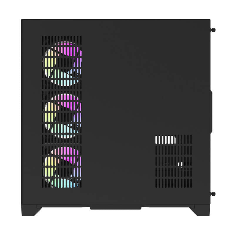 Darkflash FT418 PRO PC-kabinet + 7 aRGB-blæsere (sort)