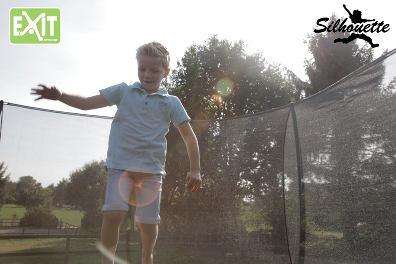 Silhouette rund trampolin (EXIT)