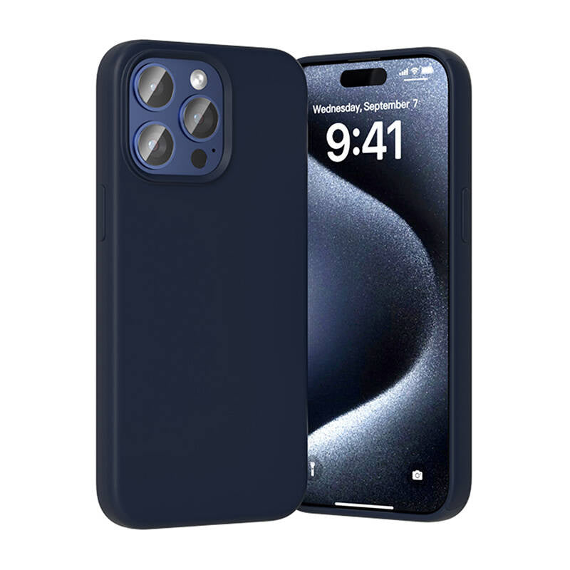 Vention KUFL0-40 silikonecover til iPhone 15 Pro Max (blå)