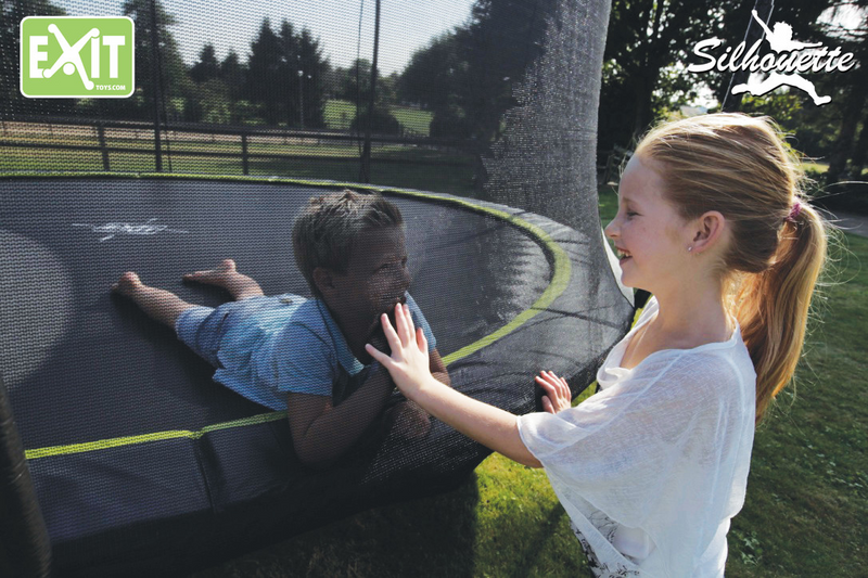 Silhouette rund trampolin (EXIT)