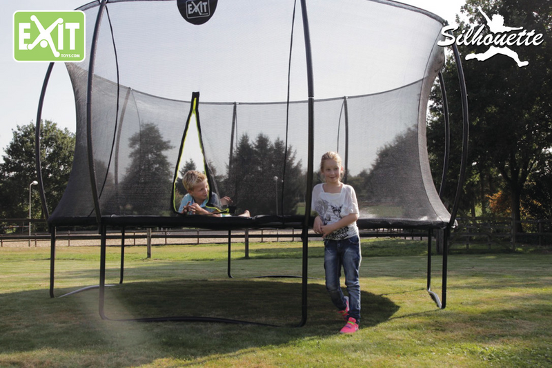 Silhouette rund trampolin (EXIT)
