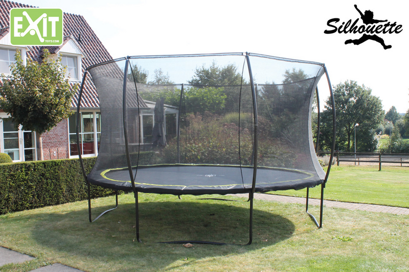Silhouette rund trampolin (EXIT)