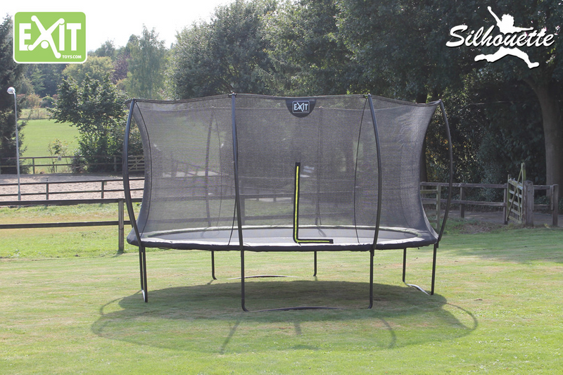 Silhouette rund trampolin (EXIT)