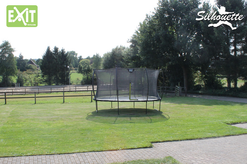 Silhouette rund trampolin (EXIT)