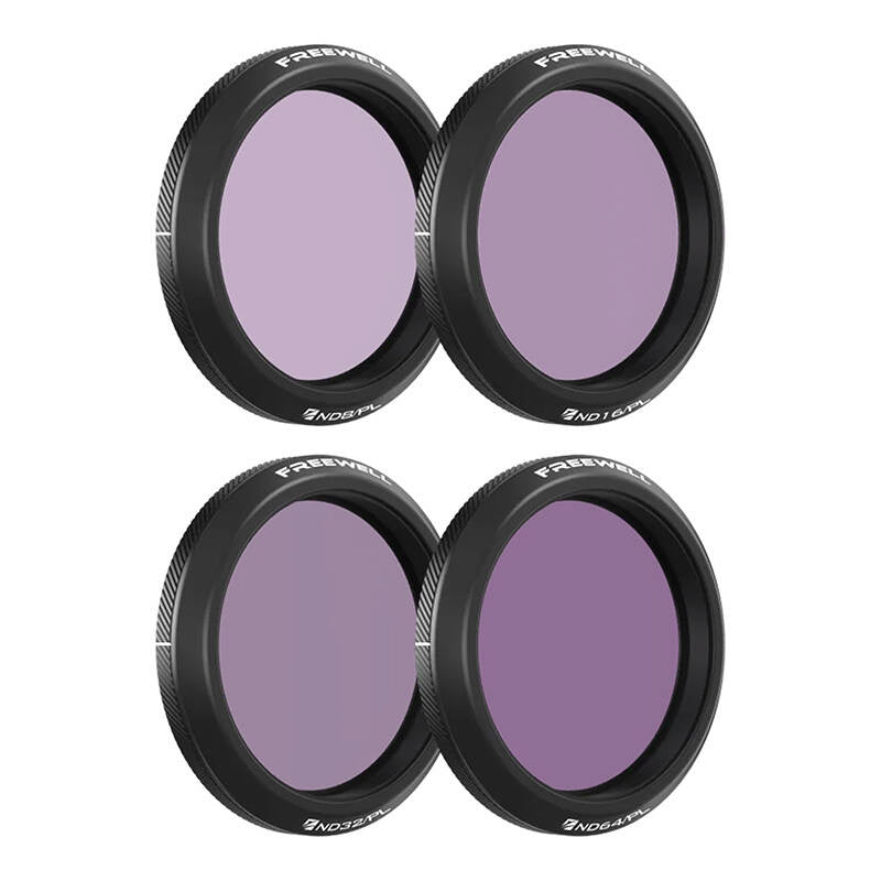 Freewell sæt med 4 ND/PL-filtre til DJI Osmo Action 5 Pro