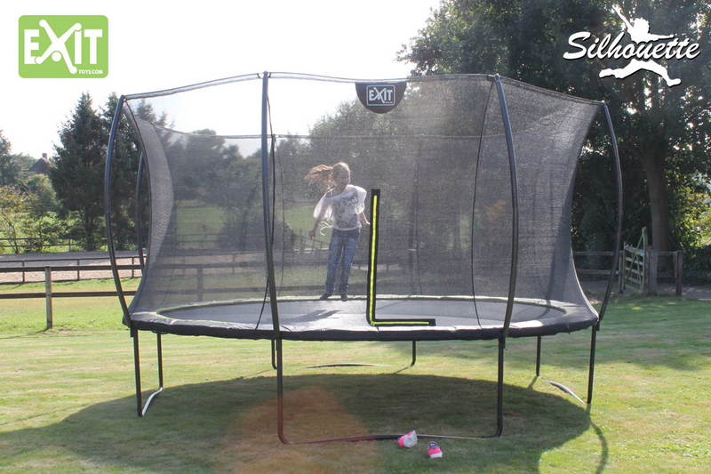 Silhouette rund trampolin (EXIT)