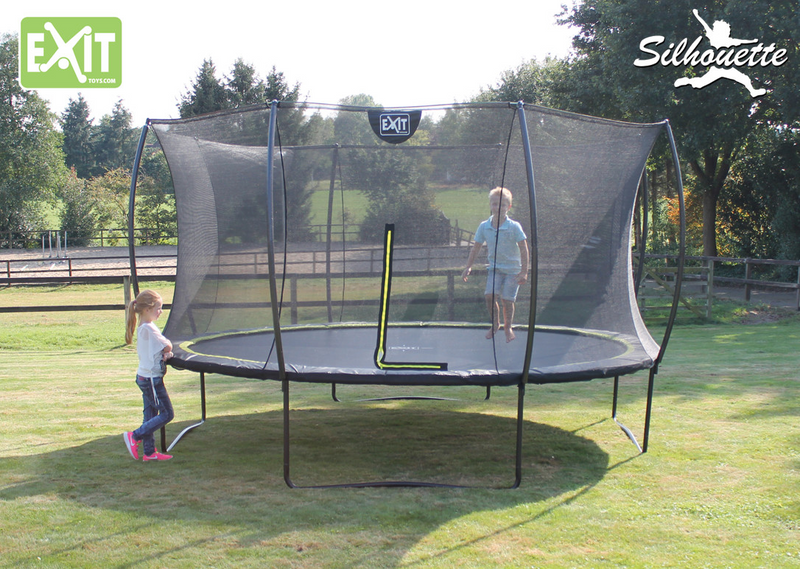 Silhouette rund trampolin (EXIT)