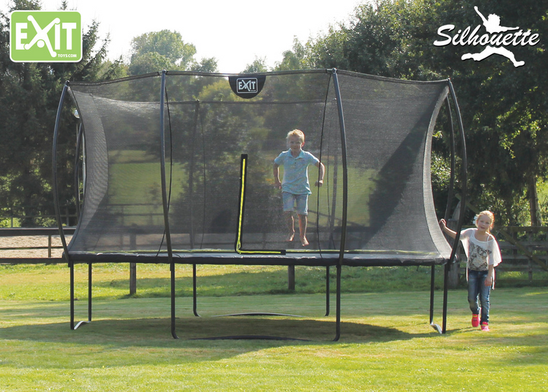 Silhouette rund trampolin (EXIT)