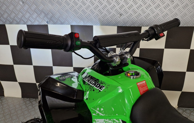 Børnequad 48V med brushless motor – grøn