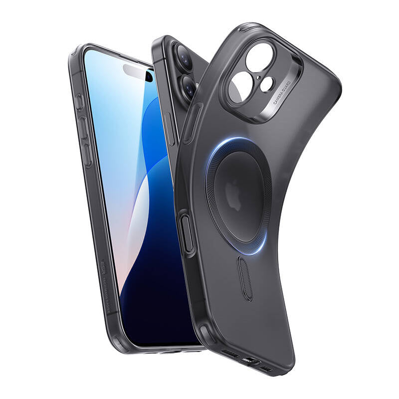 ESR Zero Clear (HaloLock) cover til iPhone 16 Plus (sort)