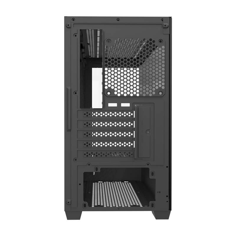 Darkflash C218M PC-kabinet + 6 ARGB-blæsere (sort)