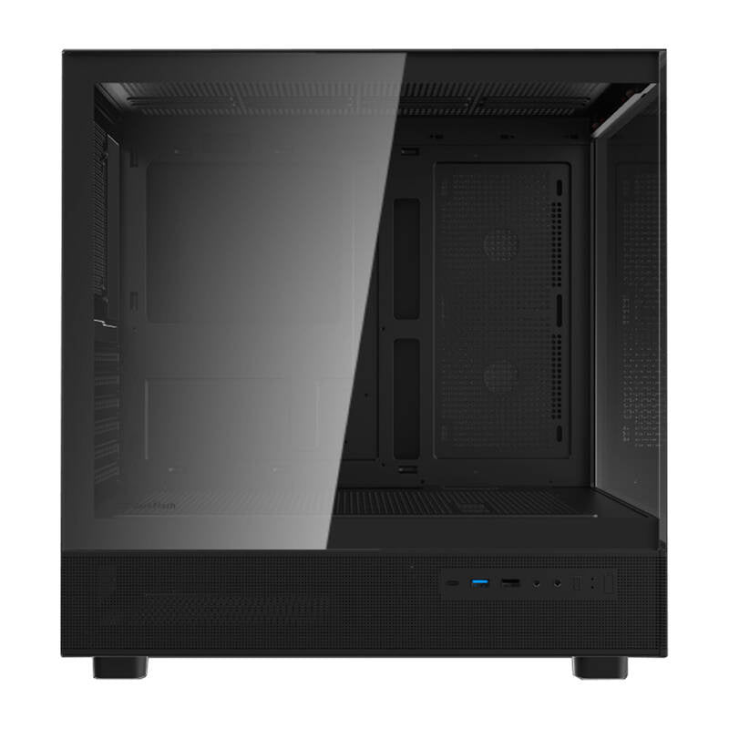 Darkflash DPX90 PC-kabinet (sort) + 3 blæsere