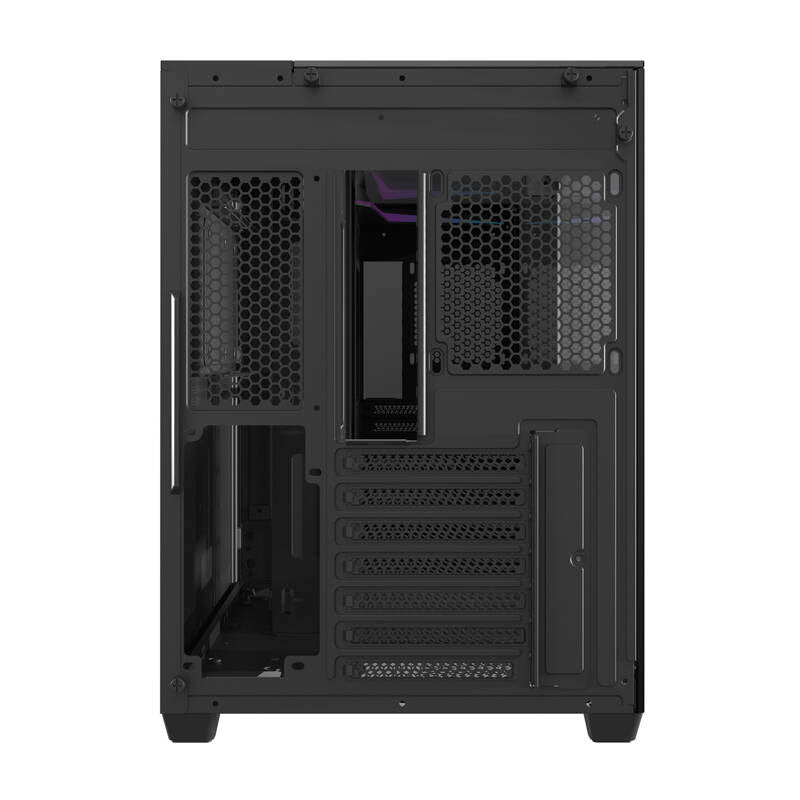 Darkflash TH285 PC-kabinet (sort) + 4 blæsere