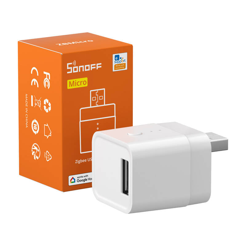 SONOFF ZBMicro smart USB-adapter med ZigBee-kontakt (maks. 36W)