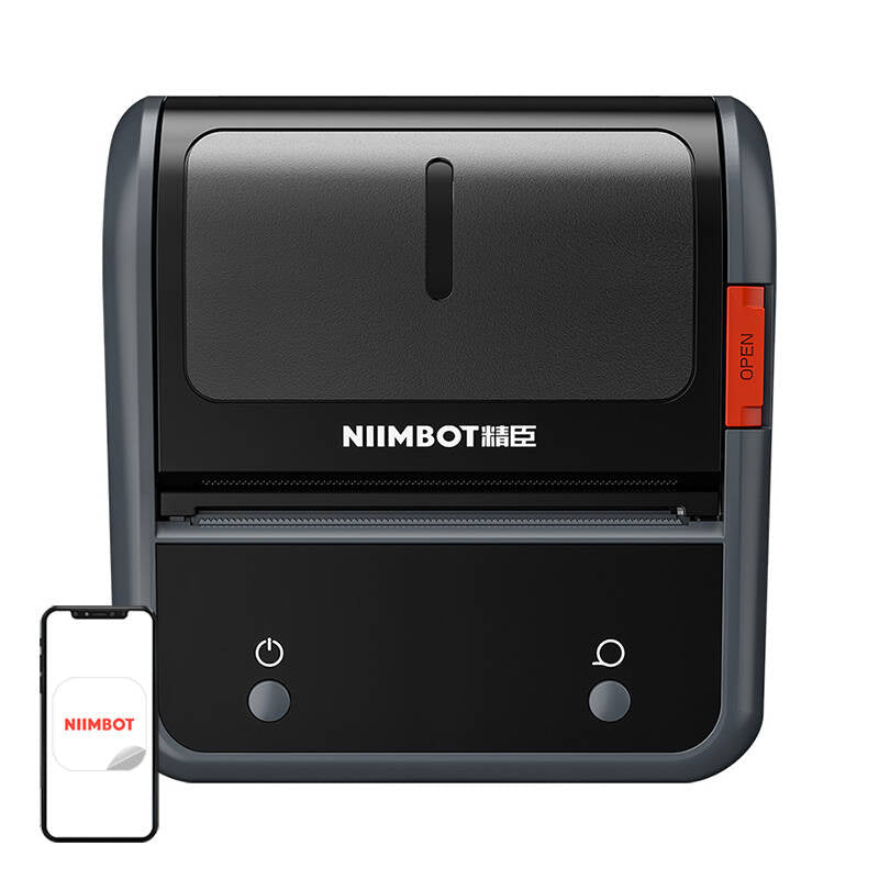 Niimbot B3S_P termisk labelprinter (grå)