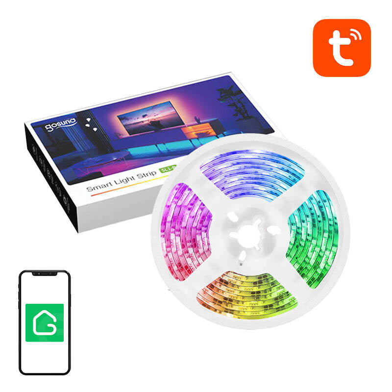 Gosund SL1 WiFi RGB LED smart lysbånd (2.8 m) Tuya