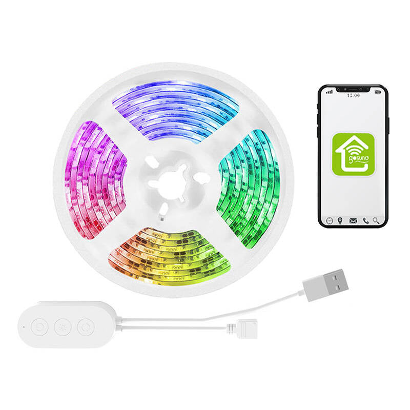 Gosund SL1 WiFi RGB LED smart lysbånd (2.8 m) Tuya