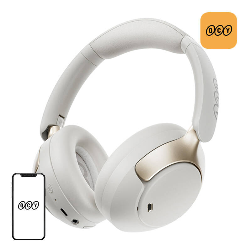 QCY H3 Pro hovedtelefoner (hvid)