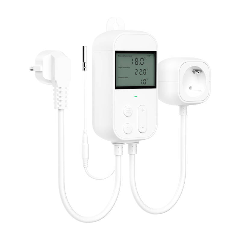 Meross MTS960HK termostatisk temperaturregulator til stikkontakt (HomeKit)