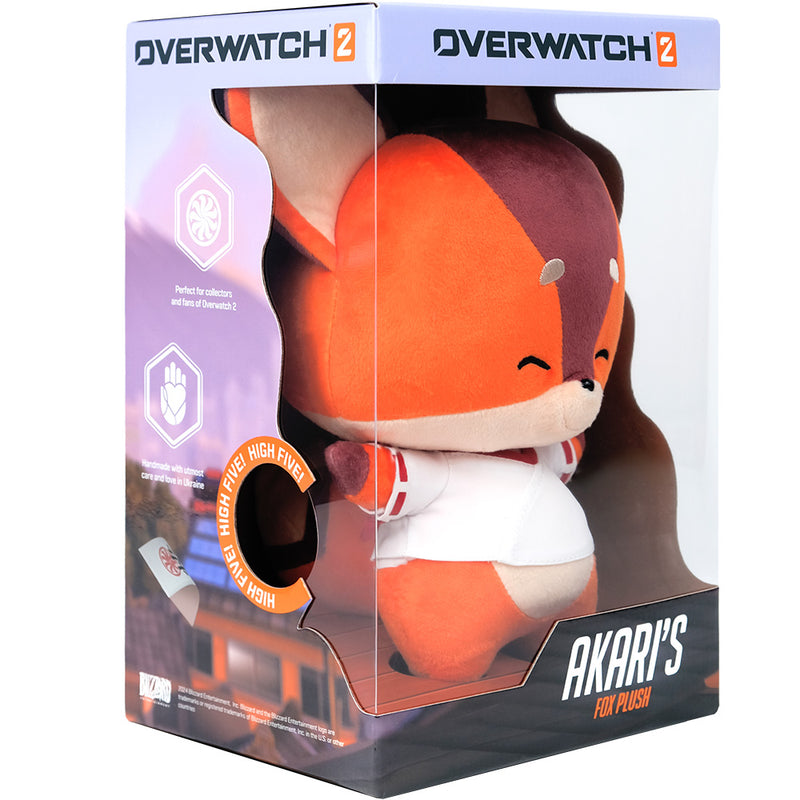 Blizzard Overwatch 2 - Akari's Fox plysdyr 33cm (i farveæske)