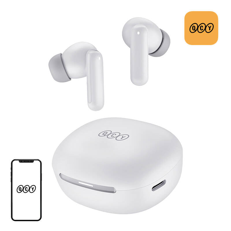 QCY MeloBuds HT16 TWS-høretelefoner (hvid)