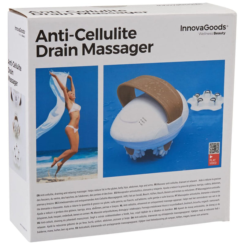 Anti-Cellulitis Elektrisk Massageapparat InnovaGoods 9 W Anti-appelsinhud (Refurbished B)