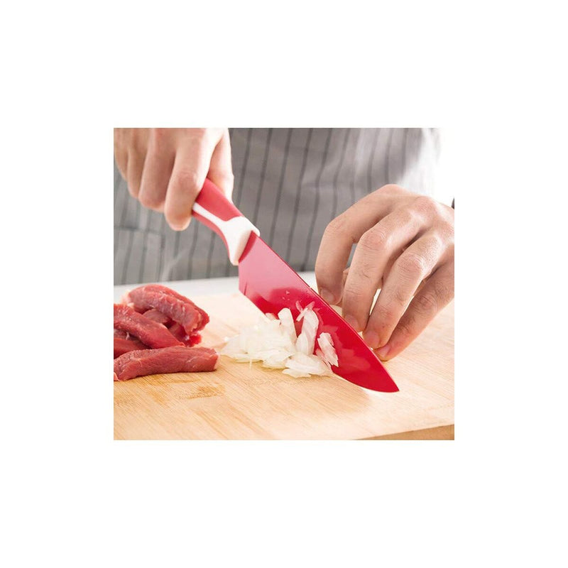 Keramiske Knive og Skræller Knoolvs InnovaGoods IG114918 Rustfrit stål 6 Dele (Refurbished A)