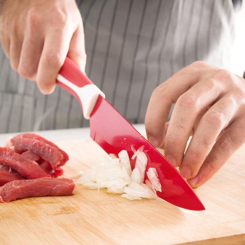 Keramiske Knive og Skræller Knoolvs InnovaGoods IG114918 Rustfrit stål 6 Dele (Refurbished A)